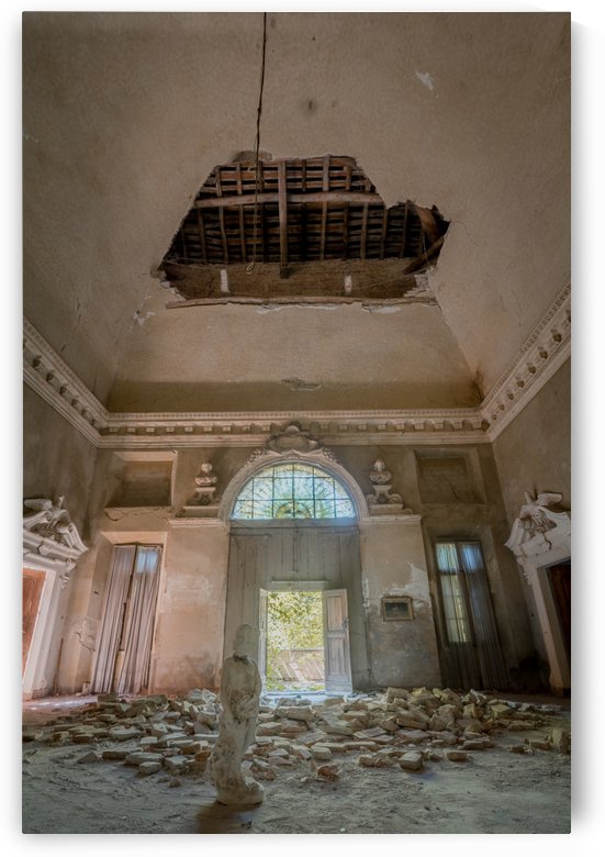 Abandoned Villa Decaying by Steve Ronin