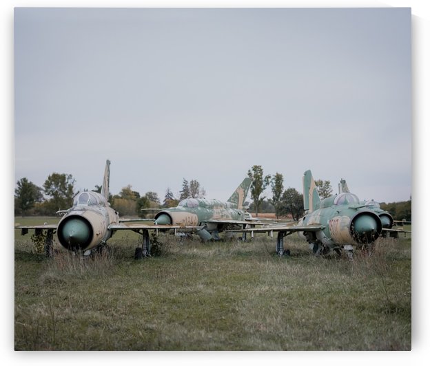 Abandoned Fighter Jet Graveyard by Steve Ronin
