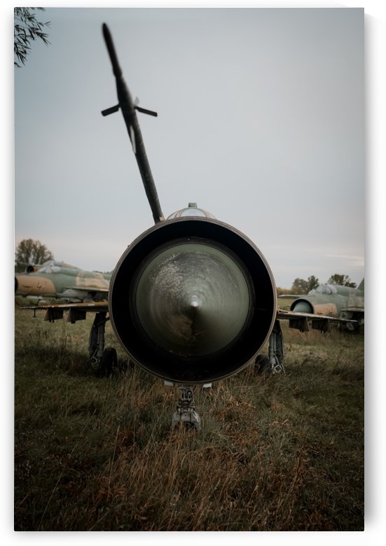 Abandoned Fighter Jet Up Close by Steve Ronin