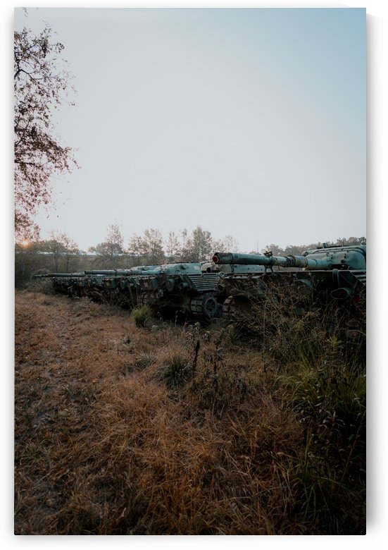 Abandoned Tank Graveyard by Steve Ronin