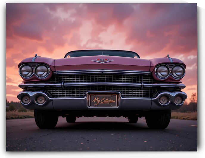 Classic Pink 1959 Cadillac Ref 250612C1 by Bruno Chamtyoo  Bruno s Arts Boutique 