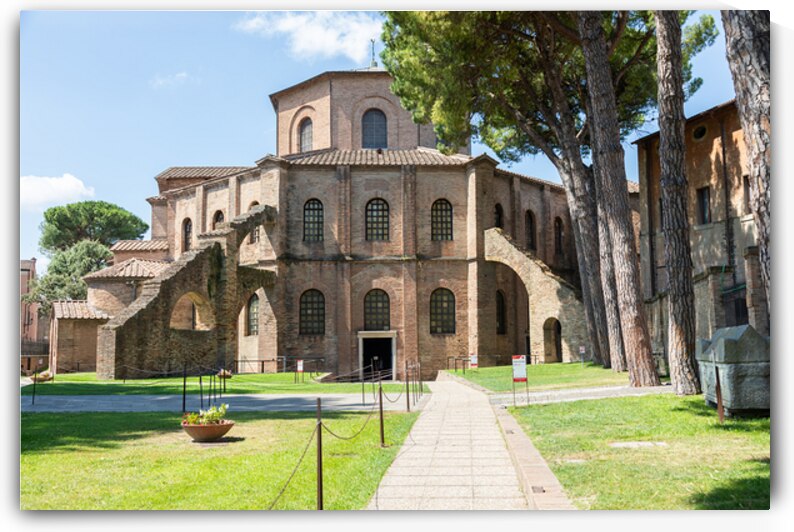Ravenna Italy. San Vitale Basilica famous for the ancient mosa by Paolo Modena