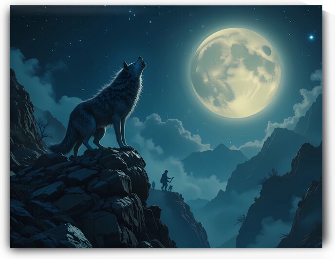 Lunar Howl by NAOUAL HESSOUNI