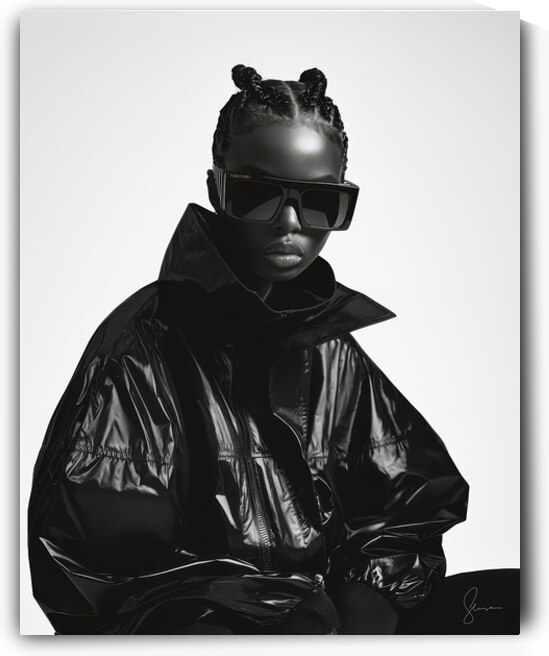 Urban Icon - Monochrome Edge by Arte Exquisites