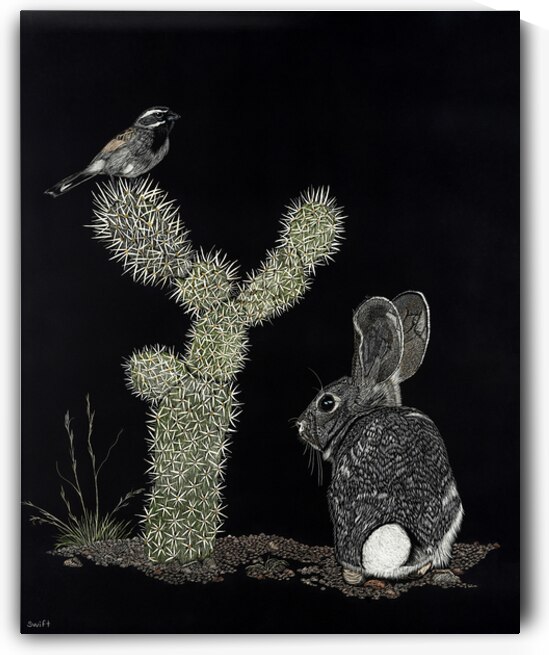 Trail Companions  by Sonja Jones   BYOB Artwork