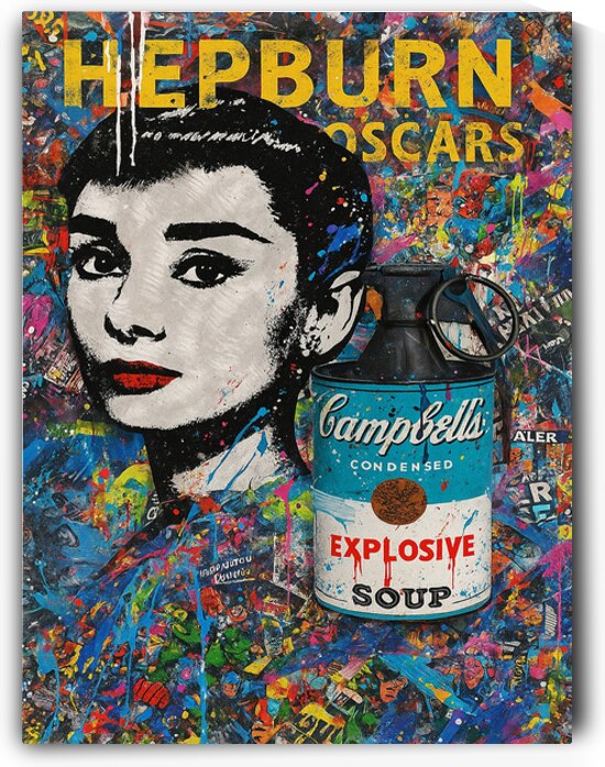 Audrey Hepburn  by Daveschloffiart
