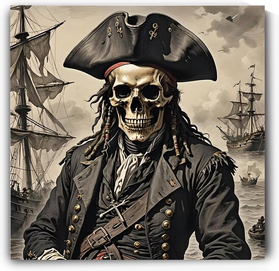 Skull and Cross Bones by Mark Turley