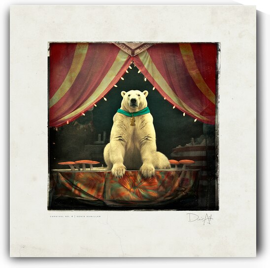 Polar Bear - Moxy Carnival No. 4 by Denis Aumiller