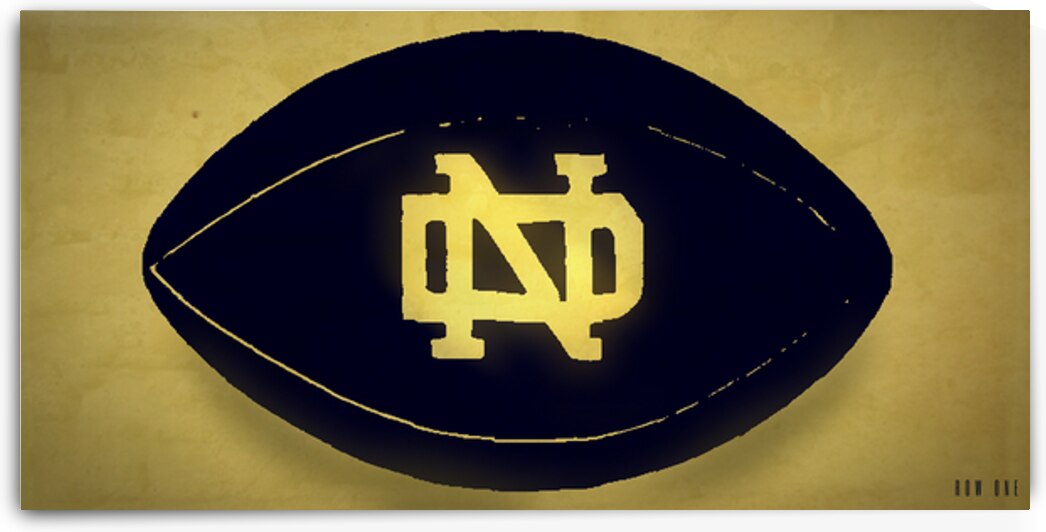 1946 Notre Dame Football  by Row One Brand