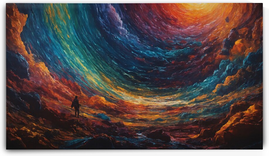 Journey Through the Spectrum by Fidin Art