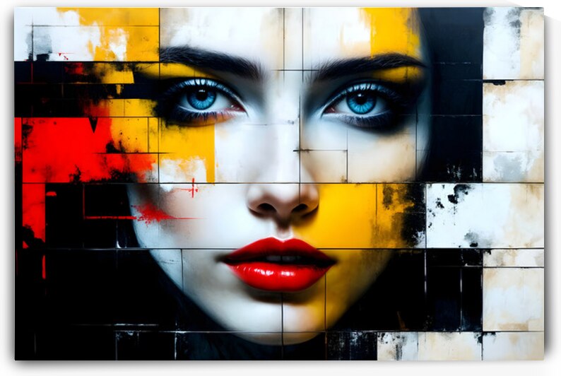 Abstract Portrait by NurpuArt