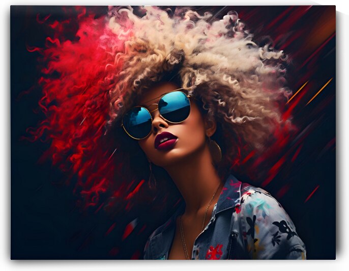 Stunna - Pop Surreal Portrait Art Prints by Savage Art Prints