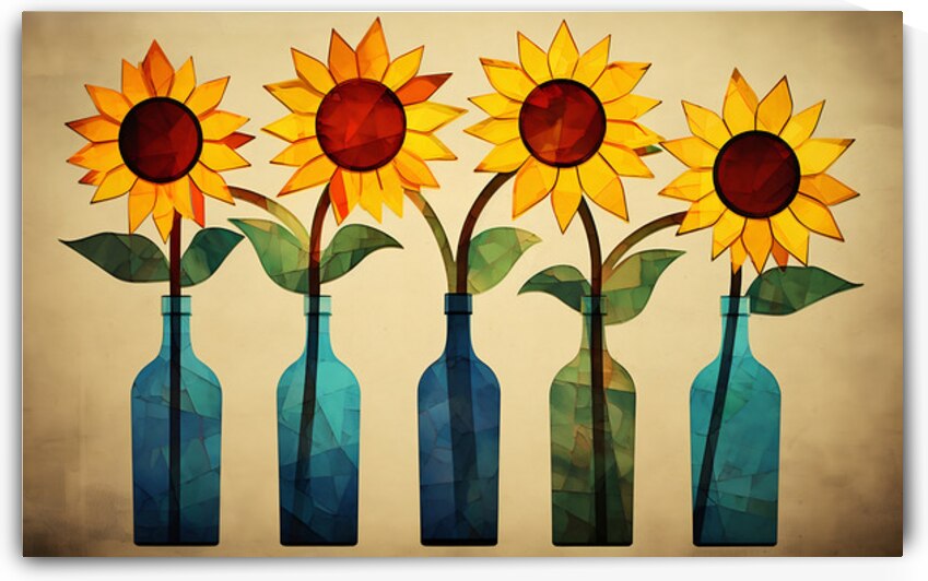 Hold The Line - Sunflower Row Art Prints by Savage Art Prints