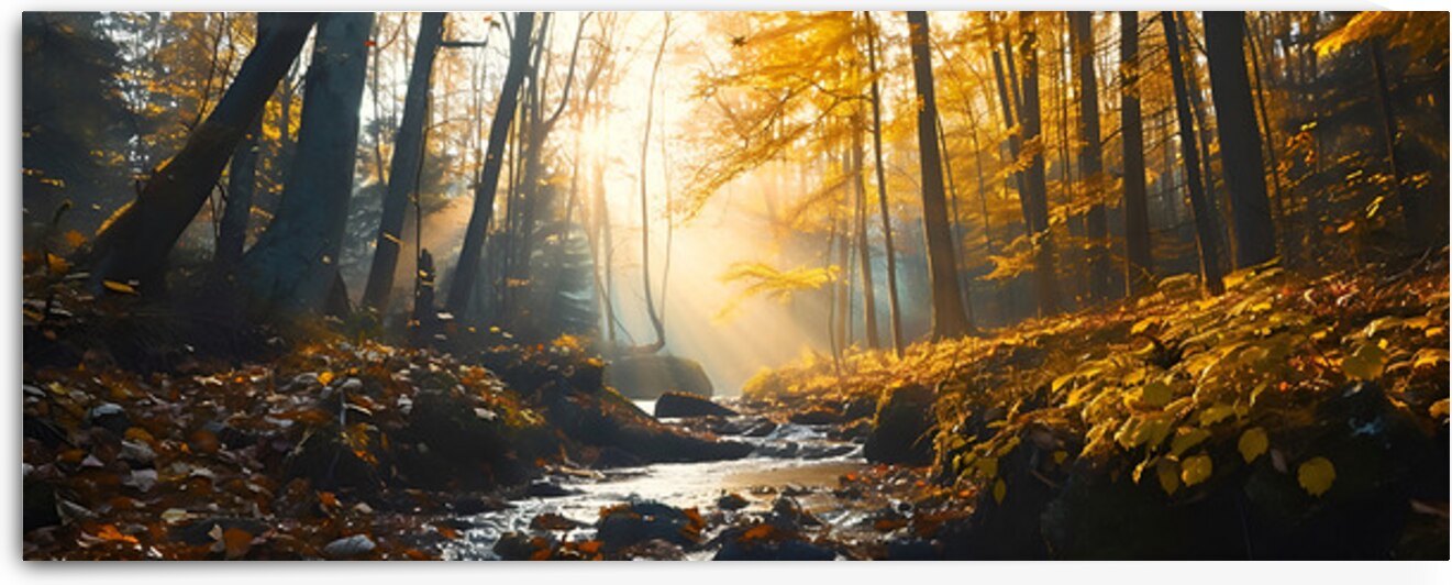 Noyau De Lumiere - Core Of Light - Minimal Landscape Art Prints by Savage Art Prints