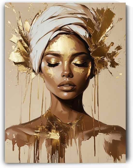 Gilded Grace - The Silence of Strength by Arte Exquisites