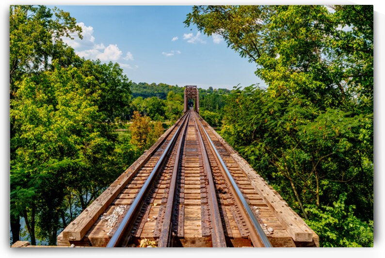 Cotter Arkansas Railroad Tracks by Jennifer White