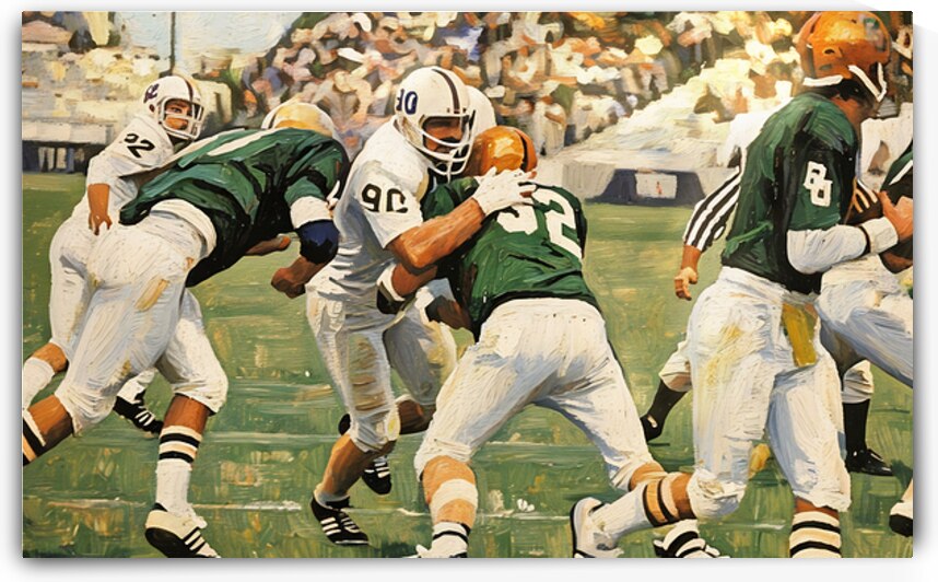 1975 Cotton Bowl Art by Row One Brand