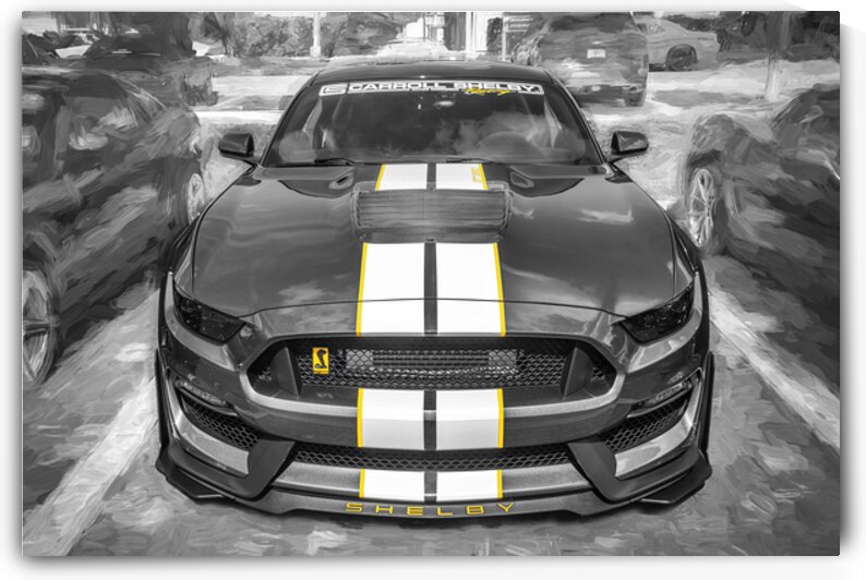 2016 Gray Ford Shelby Mustang GT350 X1 4 by Rich Franco