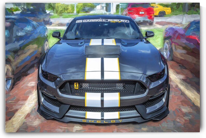 2016 Gray Ford Shelby Mustang GT350 X1 5 by Rich Franco