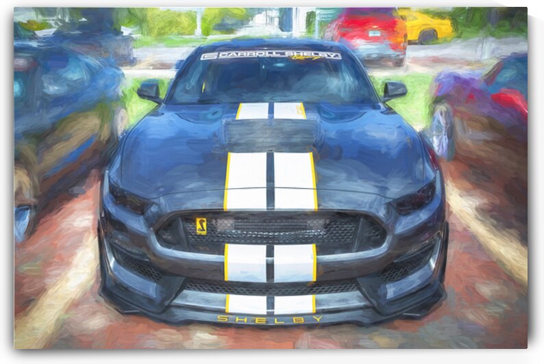 2016 Gray Ford Shelby Mustang GT350 X1 6 by Rich Franco