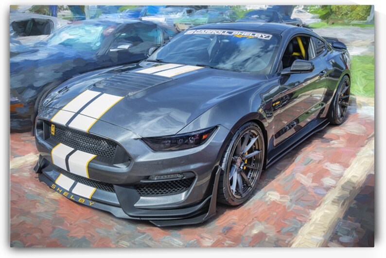 2016 Gray Ford Shelby Mustang GT350 X1 7 by Rich Franco