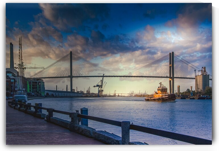  Another Day on the Savannah River by Norma Brandsberg Photography