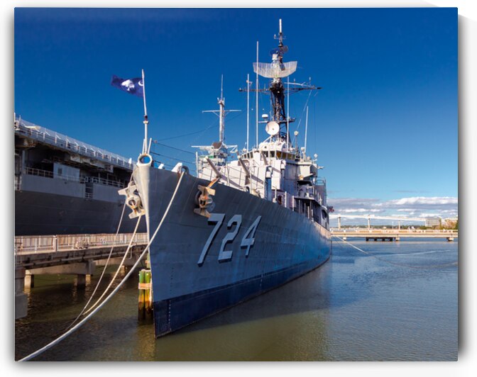 USS Laffey 724 Destroyer by Norma Brandsberg Photography