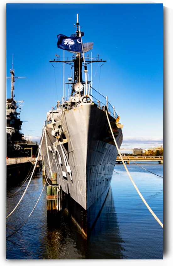 Charleston Mount Pleasant Patriots Point Destroyer by Norma Brandsberg Photography