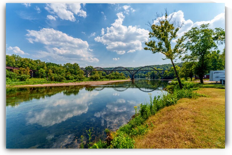 RM Ruthven Bridge Reflections by Jennifer White