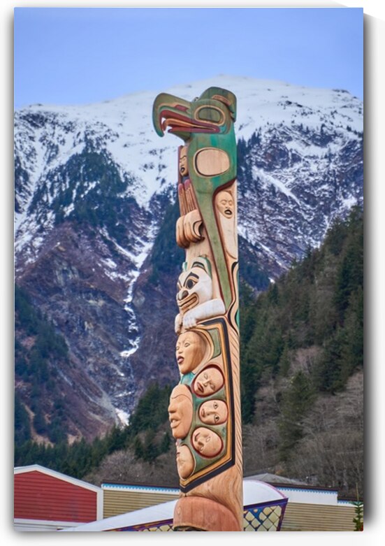 Juneau Totem Pole by Ryan Cameron