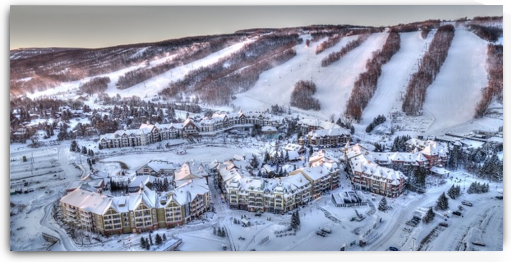 24 Blue Mountain Village from North by Eden Remme Watt