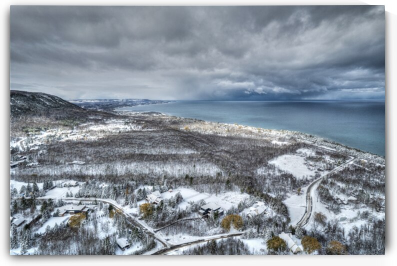 31 Winter Sky over Georgian Bay by Eden Remme Watt