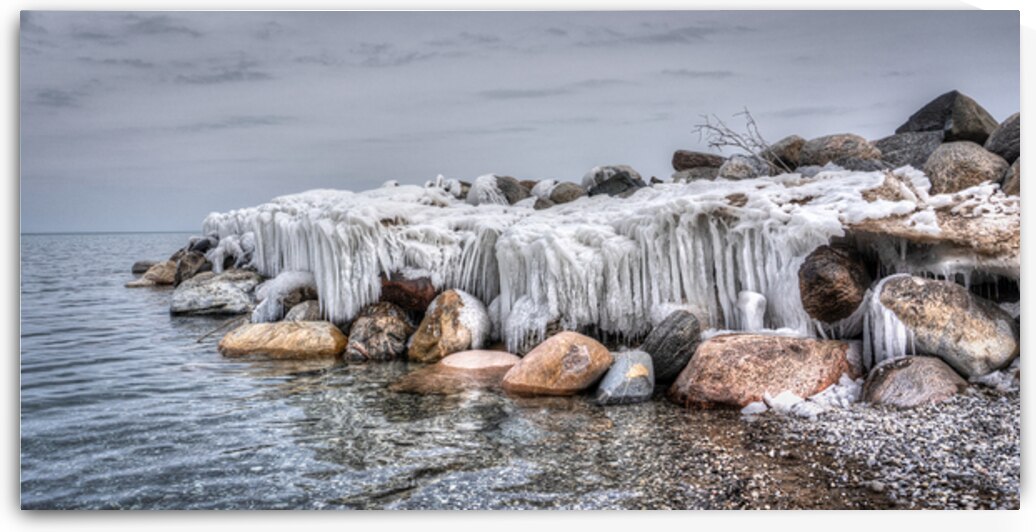 26 Icicles on Northwinds Beach by Eden Remme Watt