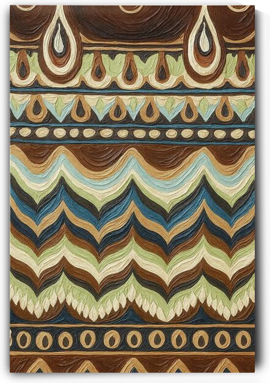 Inspired by the Bulgarian Troyan ceramic by  Albena