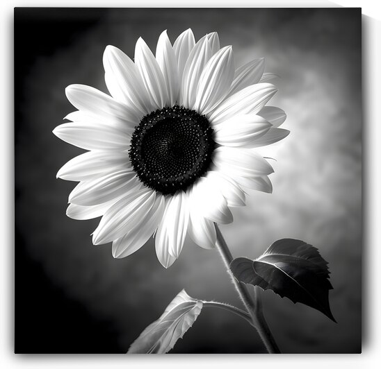 Sunflower Selfie 11 - Sunflower Portrait Art Prints by Savage Art Prints