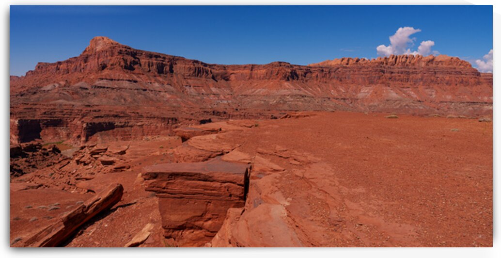 Glen Canyon Hite Overlook Pano by Jennifer White