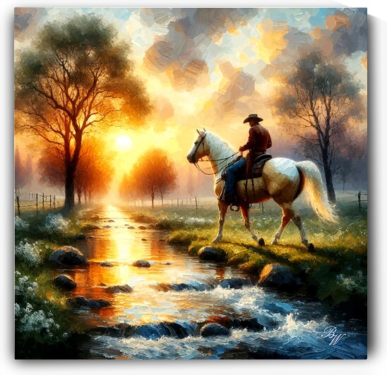 Evening Ride by Billy Wayne