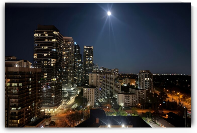 City Moonscape by David Edwards