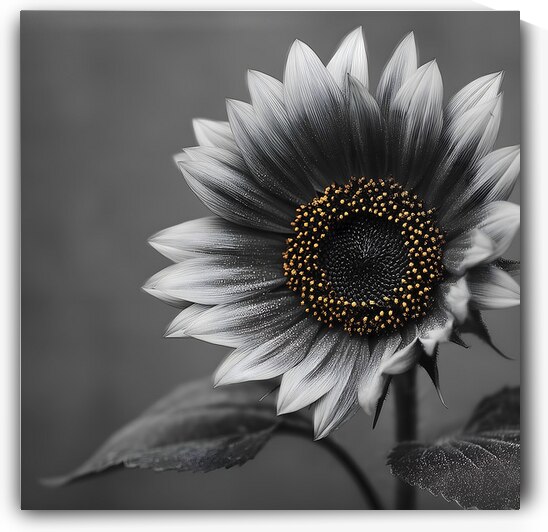 Sunflower Selfie 15 - Sunflower Portrait Art Prints by Savage Art Prints