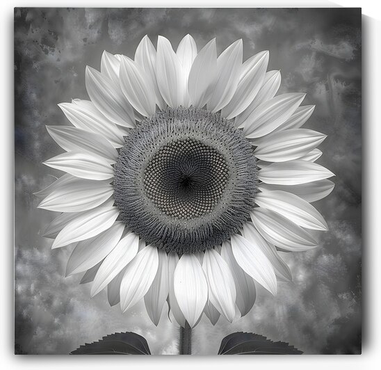 Sunflower Selfie 17 - Sunflower Portrait Art Prints by Savage Art Prints