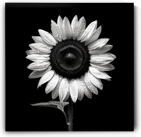 Sunflower Selfie 22 - Sunflower Portrait Art Prints by Savage Art Prints