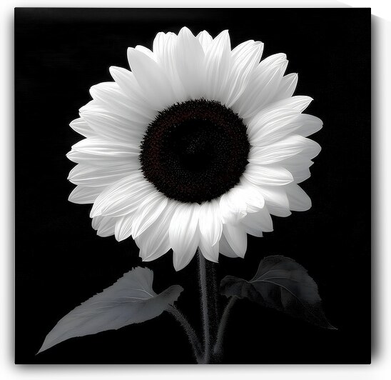 Sunflower Selfie 24 - Sunflower Portrait Art Prints by Savage Art Prints