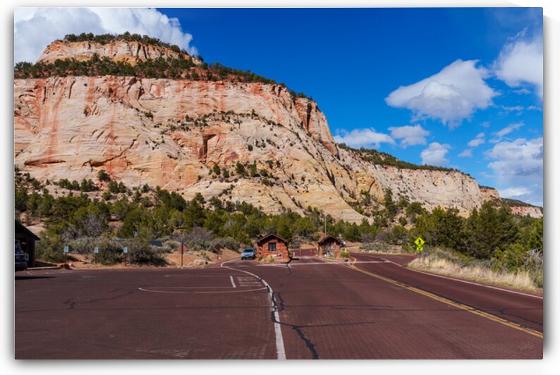 Zion East Gate Entrance by Jennifer White