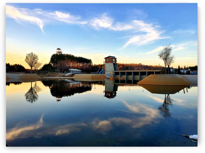 Golden Hour Reflections by The NC Geek