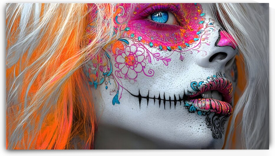 Ojos De Cielo - Eyes Of Heaven - Surreal Eye Art Prints by Savage Art Prints