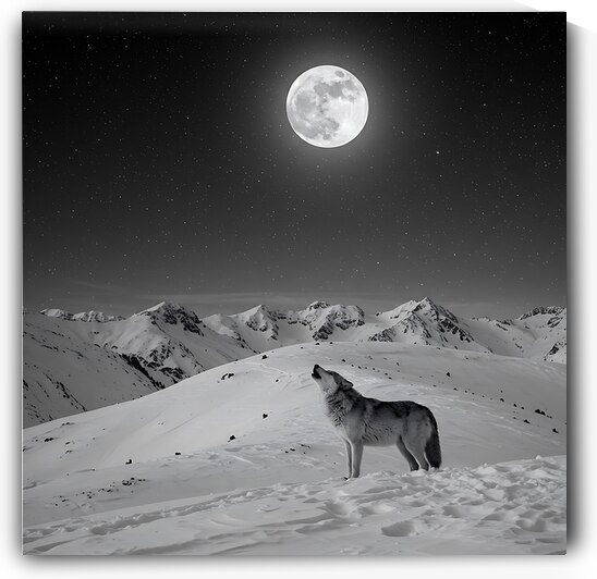 Midnight Howl by Roz art