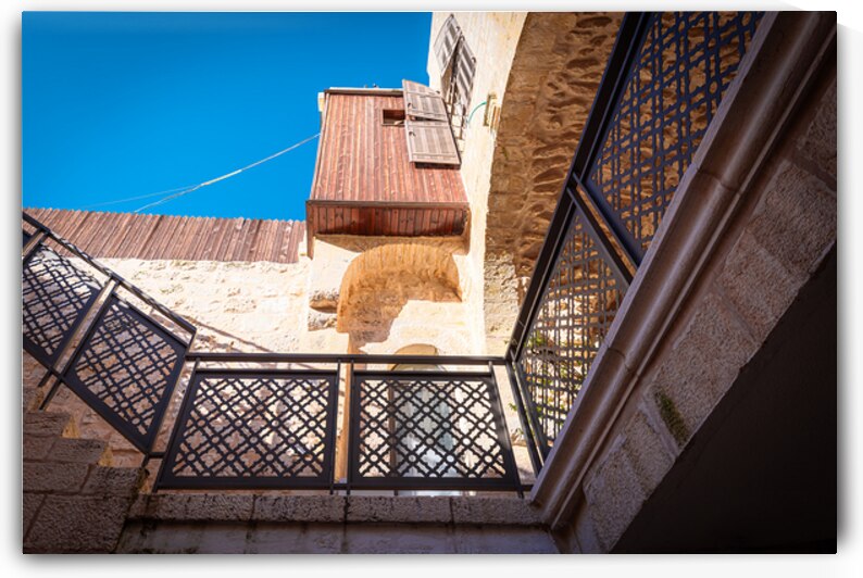 Israel Jerusalem Old City Jewish quarter and historic center near Jaffa Gate by Elijah Lovkoff