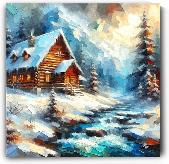 Mountain Creek Cabin by Billy Wayne