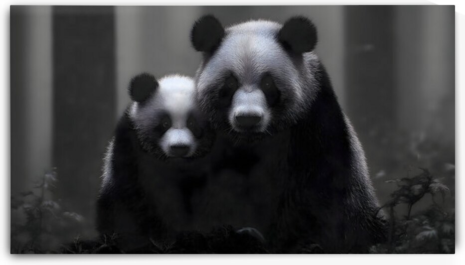 Stealth Mode - Bear Portrait Art Prints by Savage Art Prints