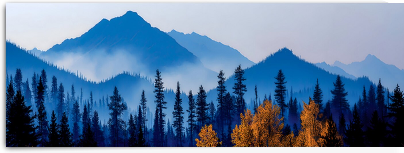 Horizon – Minimal Landscape Art Print by Savage Art Prints